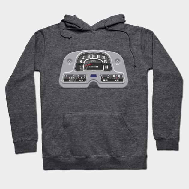 LAND CRUISER FJ40 series Instrument Panel Hoodie by ARVwerks